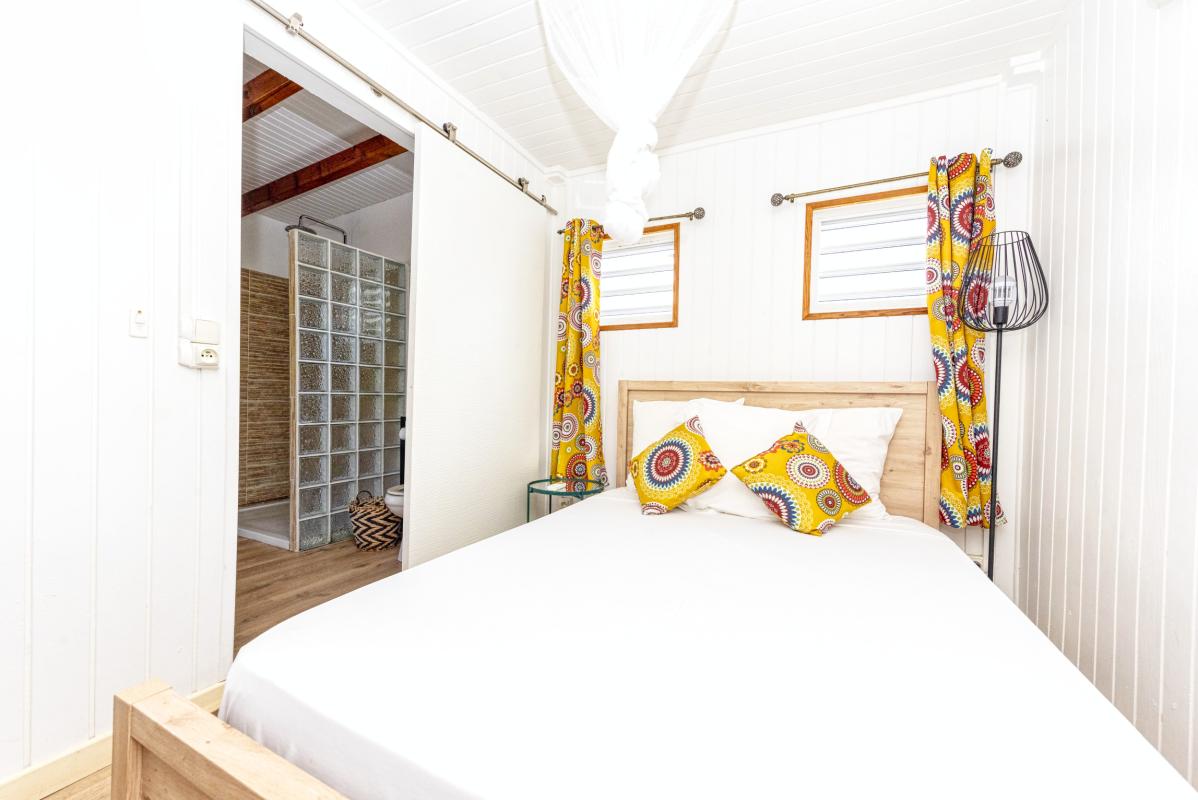 7.Location villa piscine Marie Galante Guadeloupe_Chambre